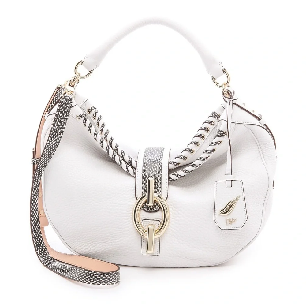 DVF Laced Leather Sutra Bag